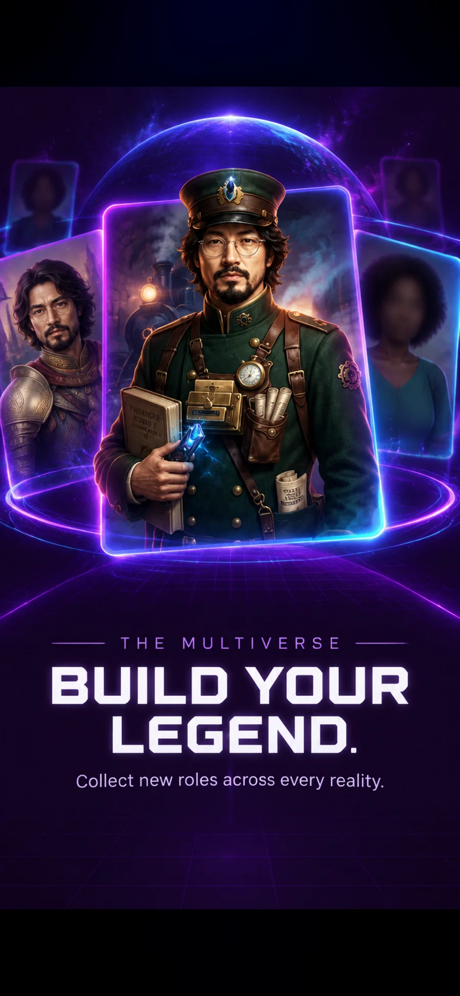 Build your legend by collecting new roles