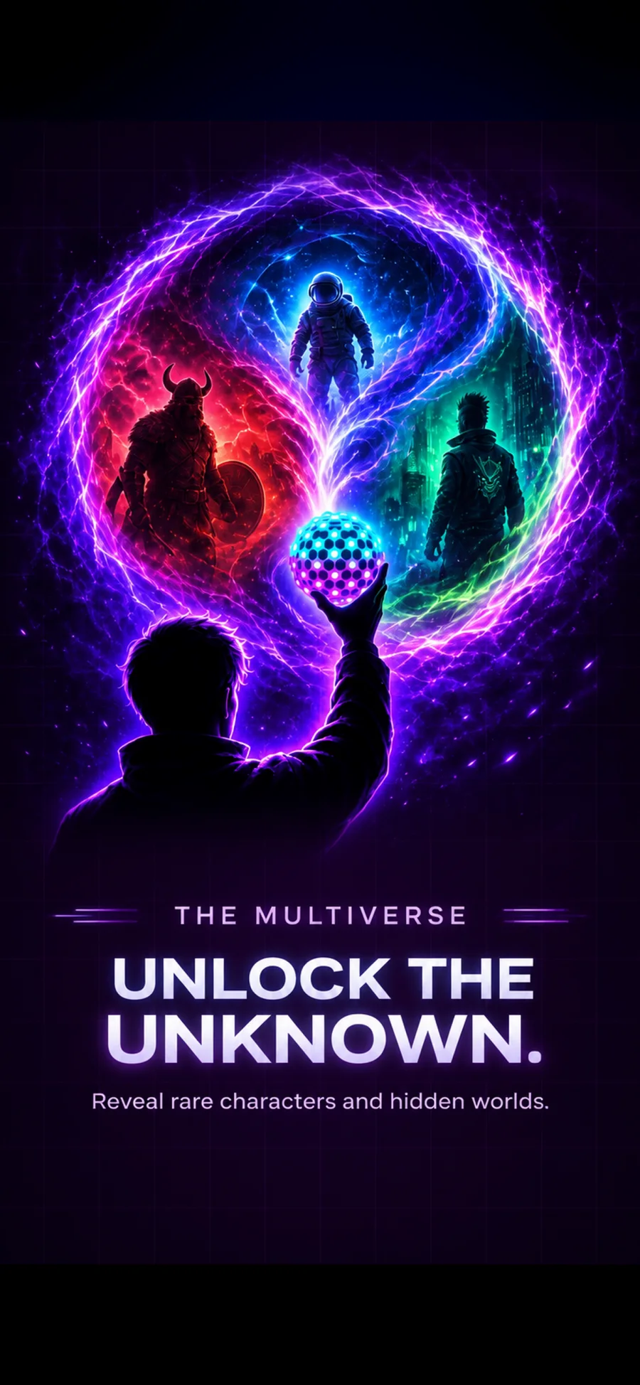 Unlock mysterious characters